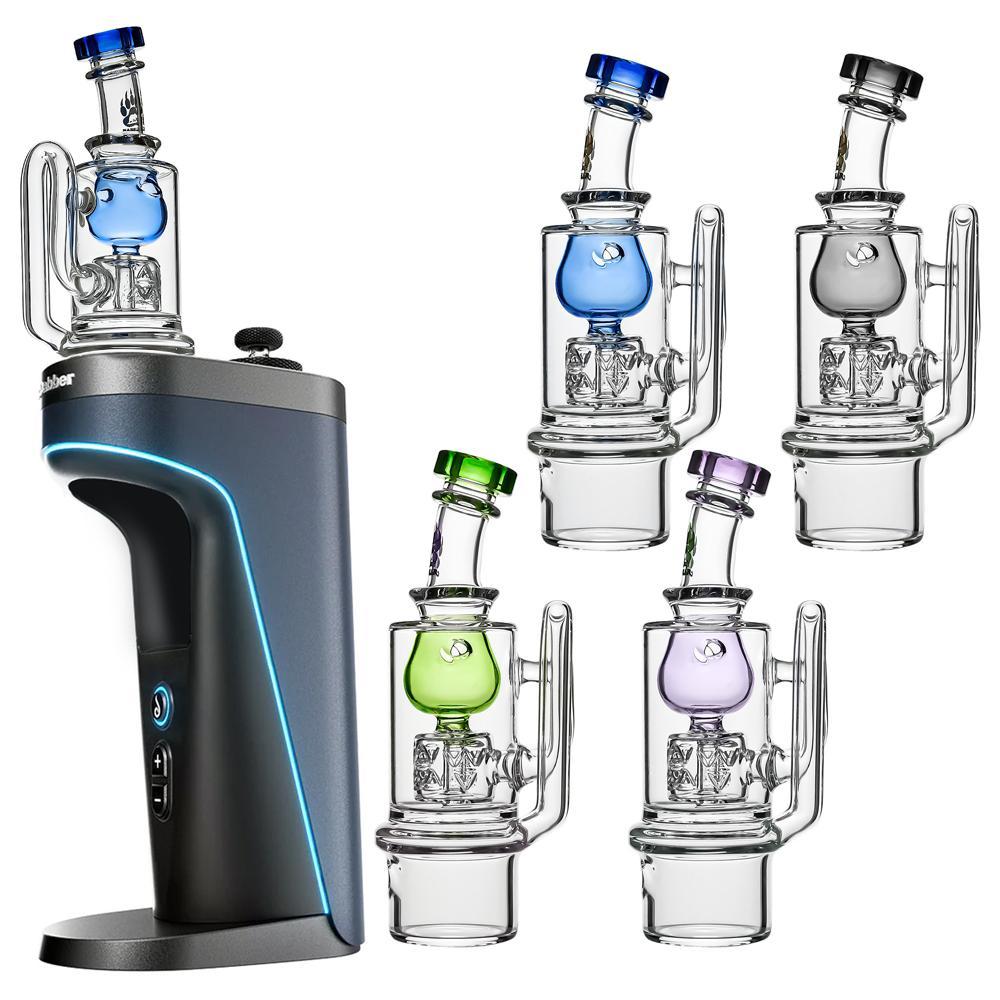 Alternative view of CALI BEAR GLASS: TORUS INCYCLER DR DABBER SWITCH 2 GLASS ATTACHMENT