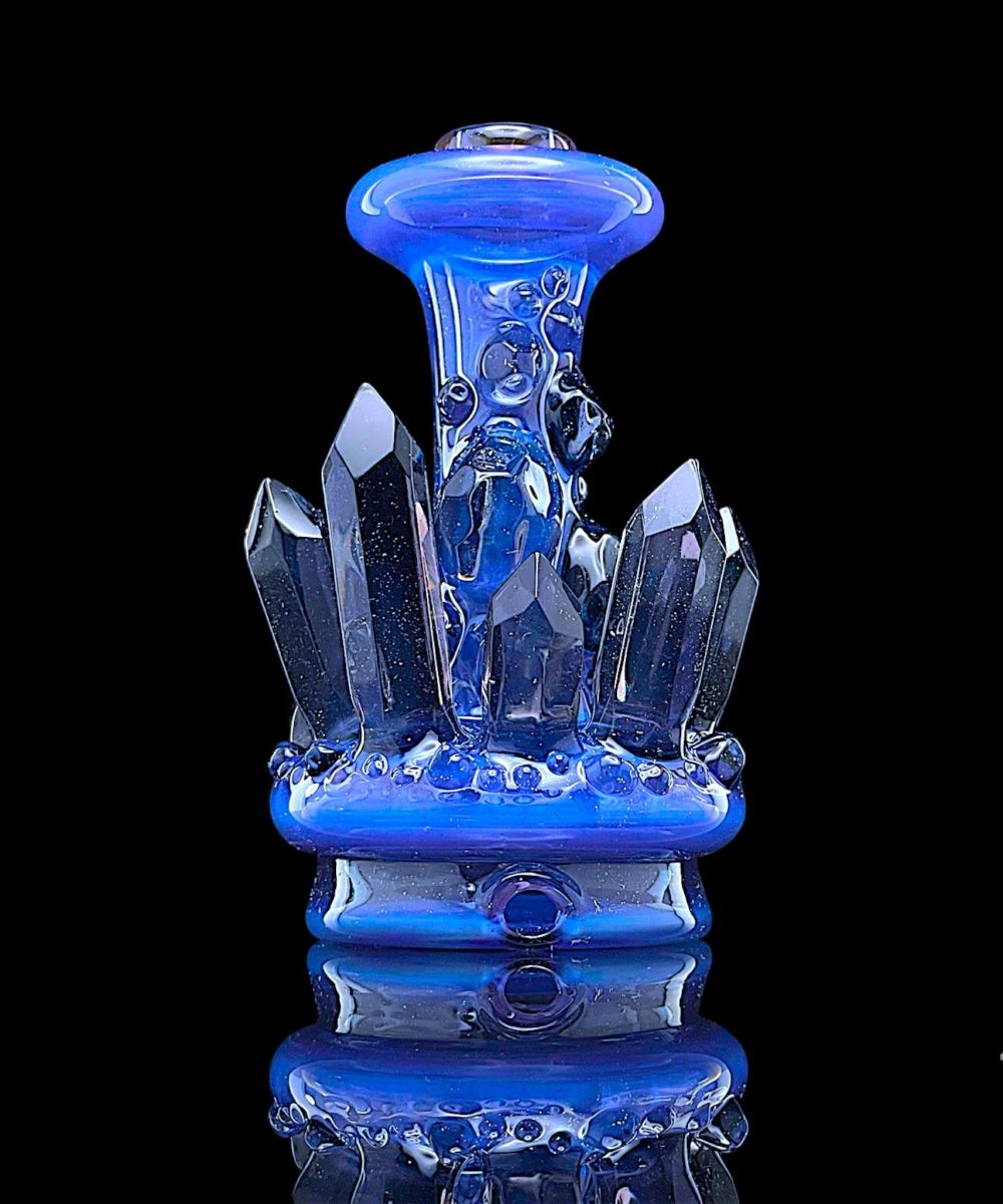 Alternative view of NORTHERN WATERS GLASS: CRYSTAL DRY TOP PUFFCO PEAK ATTACHMENT