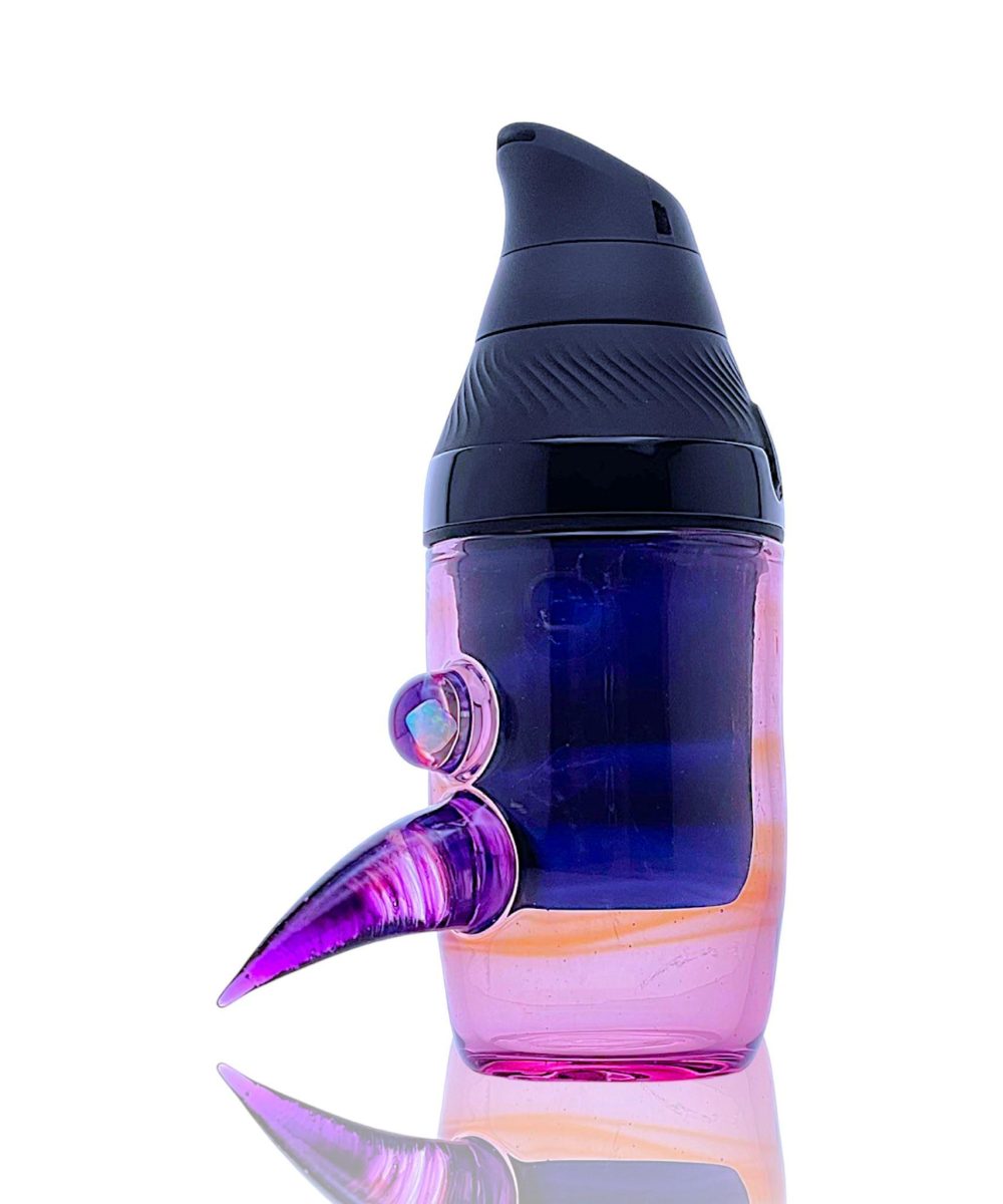 MAGIZLE GLASS: FULL COLOR HORN CUP PUFFCO PROXY CORE GLASS ATTACHMENT
