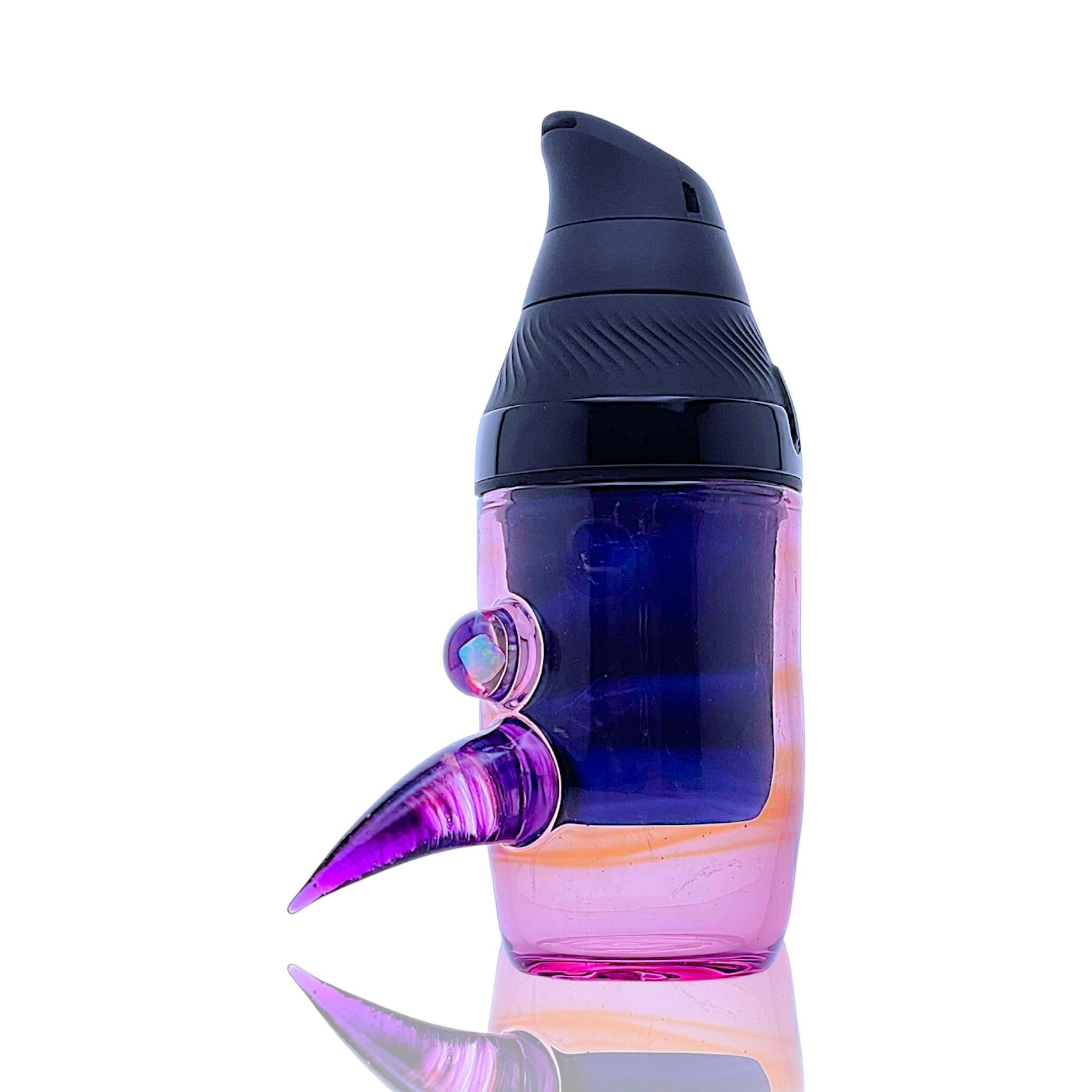 MAGIZLE GLASS: FULL COLOR HORN CUP PUFFCO PROXY CORE GLASS ATTACHMENT