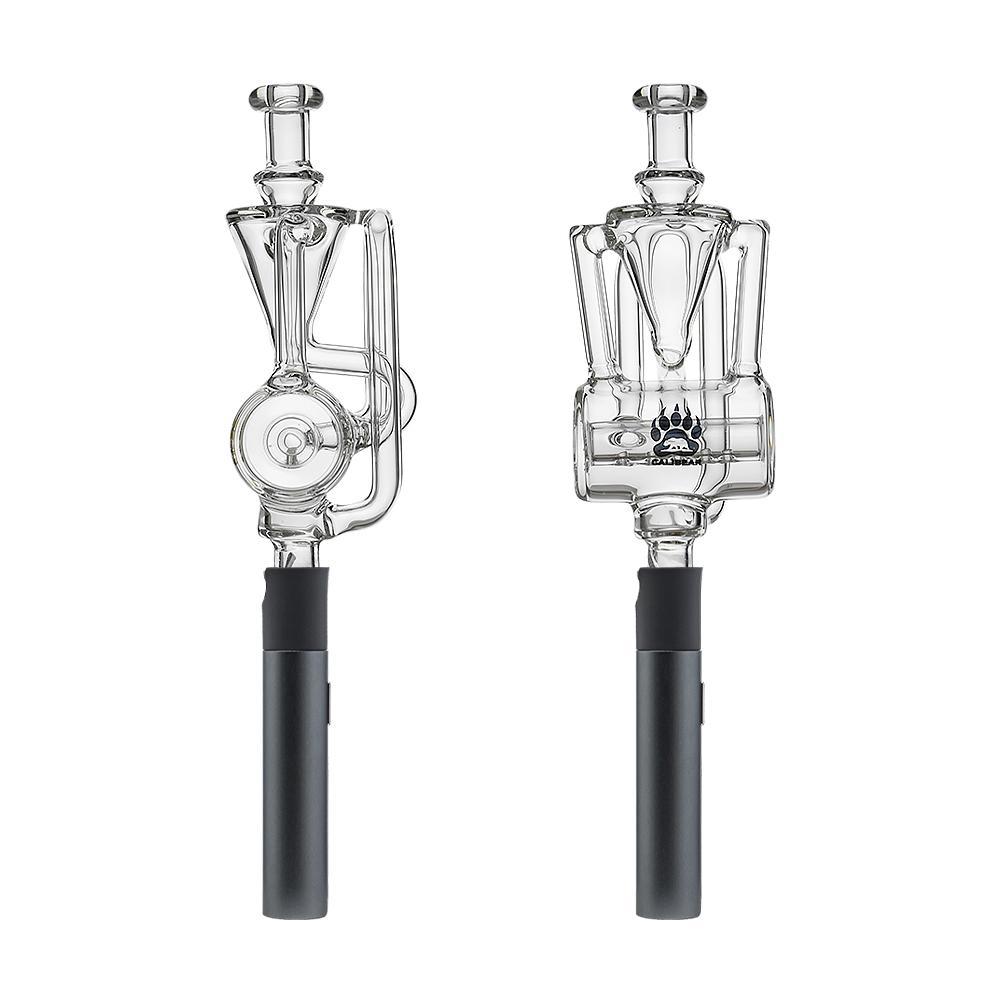 CALI BEAR GLASS: INLINER RECYCLER PUFFCO PIVOT MOUTHPIECE