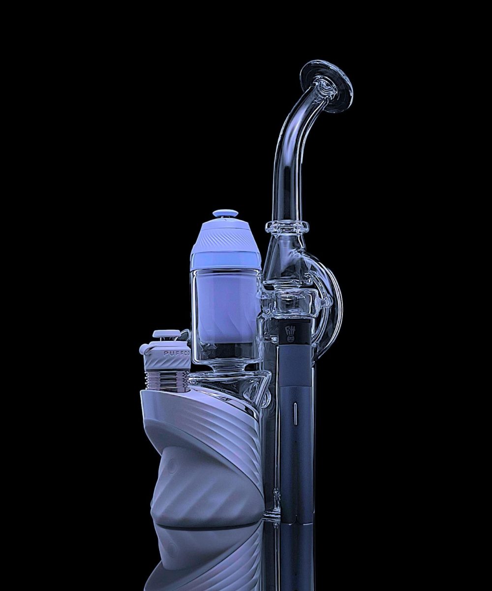 Alternative view of ETERNAL FLAMEWORKS GLASS: CLEAR PROXIVOT PUFFCO PEAK GLASS ATTACHMENT