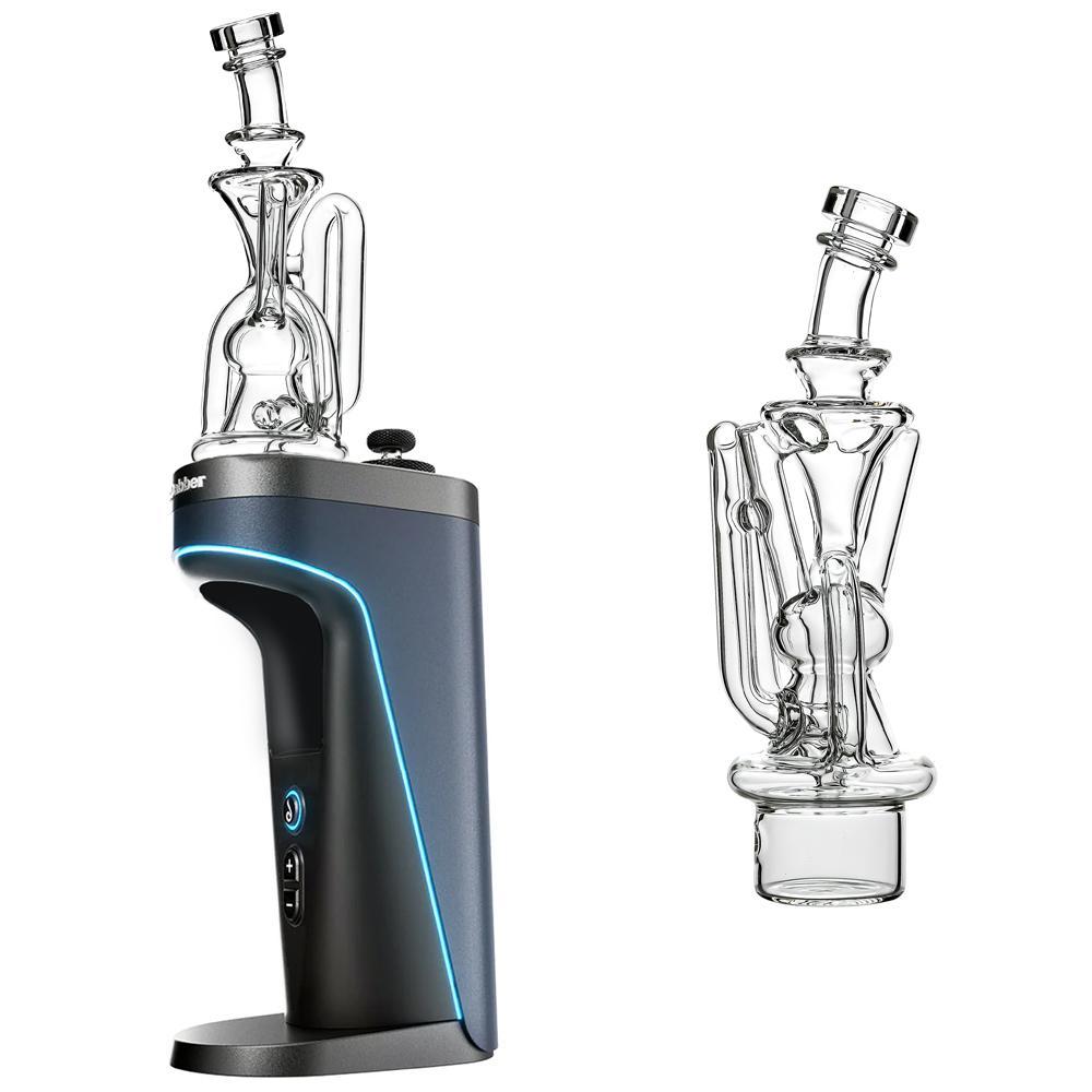 CALI BEAR GLASS: VERTICAL RECYCLER DR DABBER SWITCH 2 GLASS ATTACHMENT