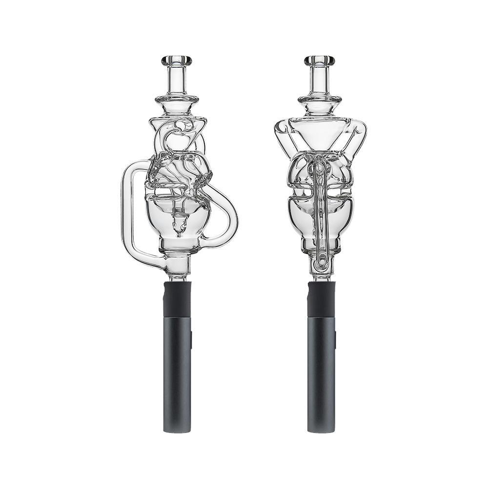 IRIDESCENT GLASS: FABCYCLER PUFFCO PIVOT MOUTHPIECE