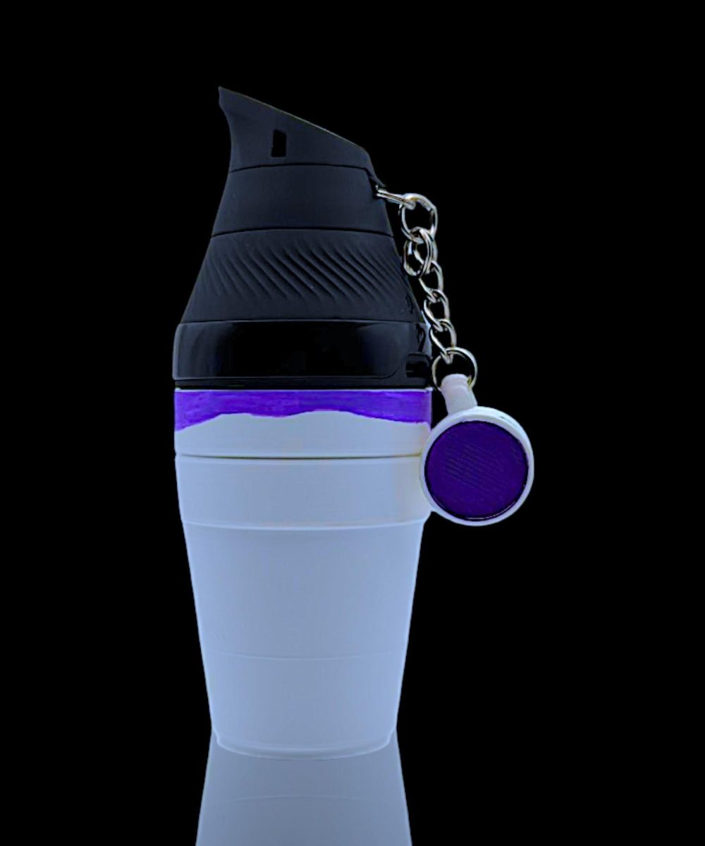 Alternative view of HEADSTASH MENACE: DOUBLE CUP 3D PRINTED PUFFCO PROXY CORE ATTACHMENT