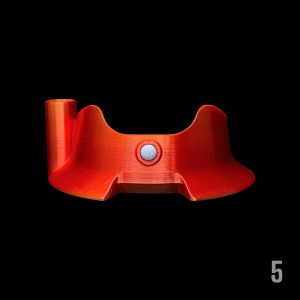 #5 - DAYBREAK WITH 6MM WHITE OPAL WITH HOT KNIFE