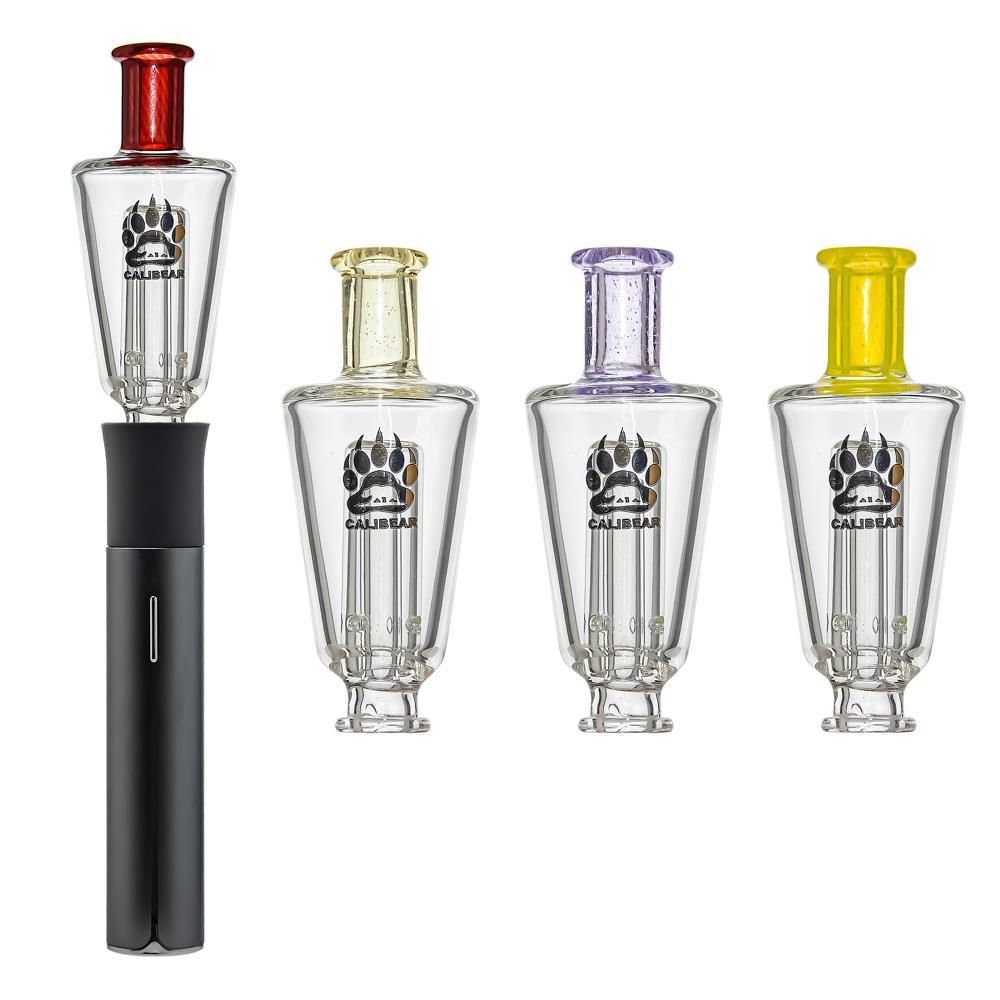 Alternative view of CALI BEAR GLASS: BOTTLE PUFFCO PIVOT MOUTHPIECE