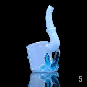 #5 - LITE BLUE STARDUST X HAZE WHITE